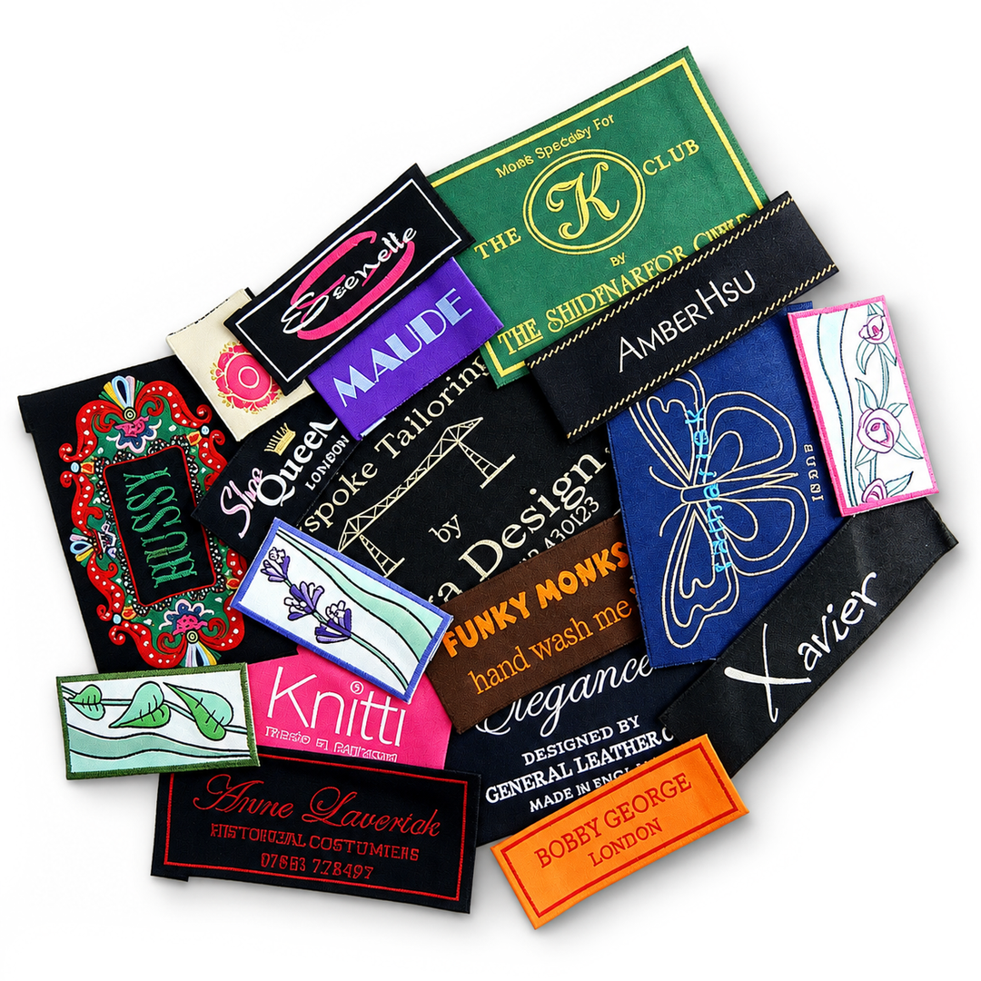Damask Woven Labels